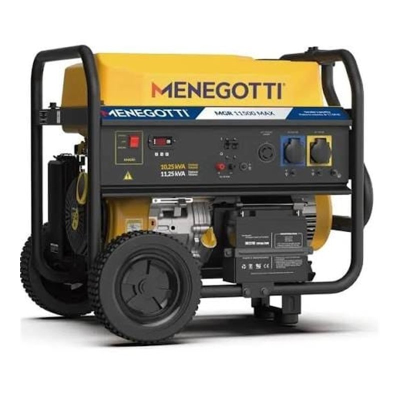 Aluguel de gerador a gasolina 11,5kVA Menegotti em Maceió